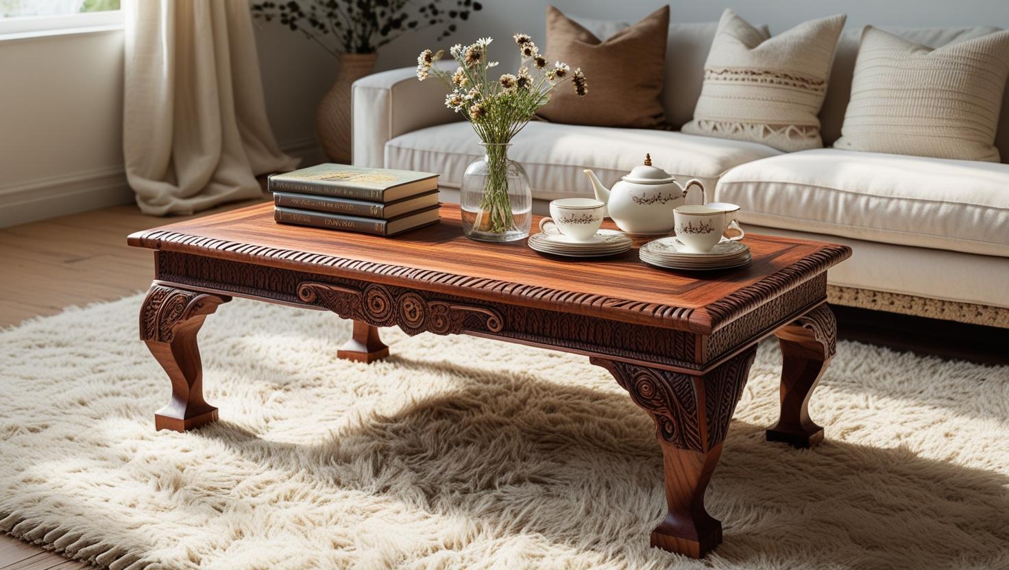 Royal Teakwood 3-Seater Sofa